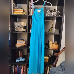 Cynthia Rowley NWT 100% Silk Maxi Dress Size 2 please read description has flaws